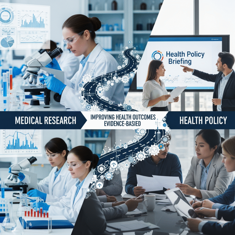 Medical Research and Its Role in Shaping Health Policy